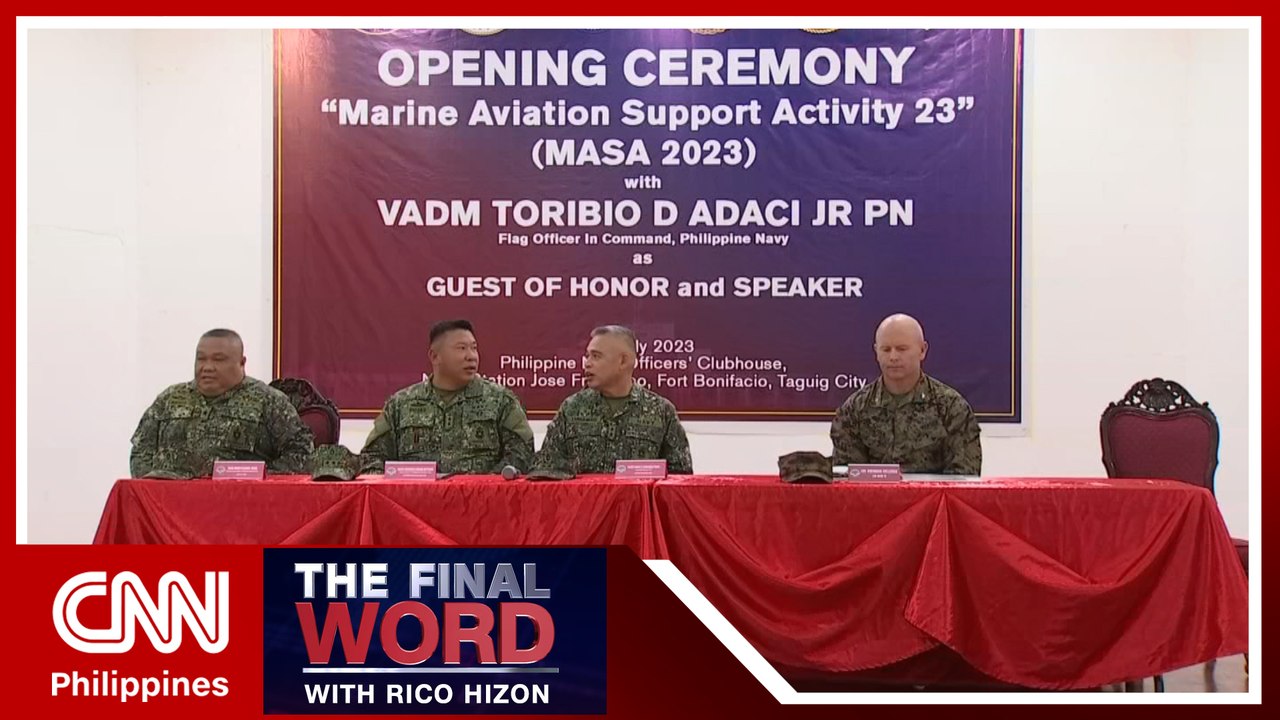 PH, U.S. kick off joint Marine-aviation exercises
