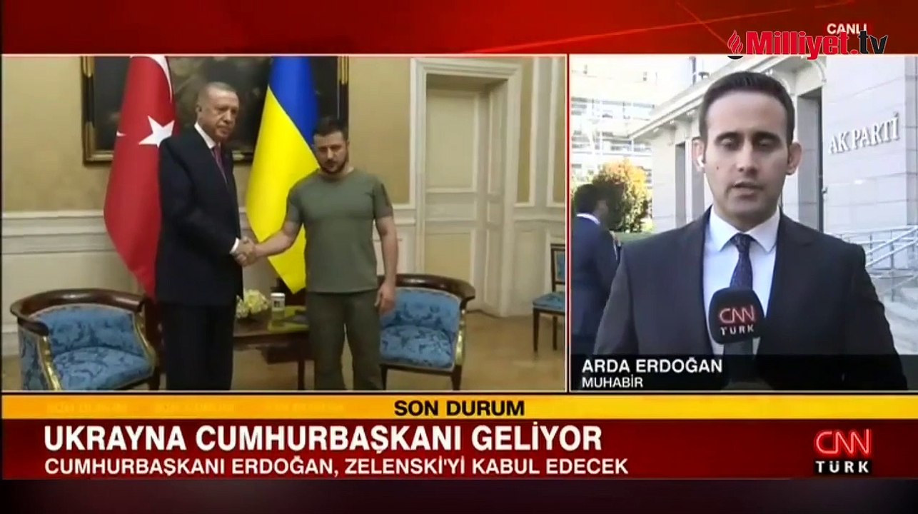 Zelenskiy İstanbul'a geliyor