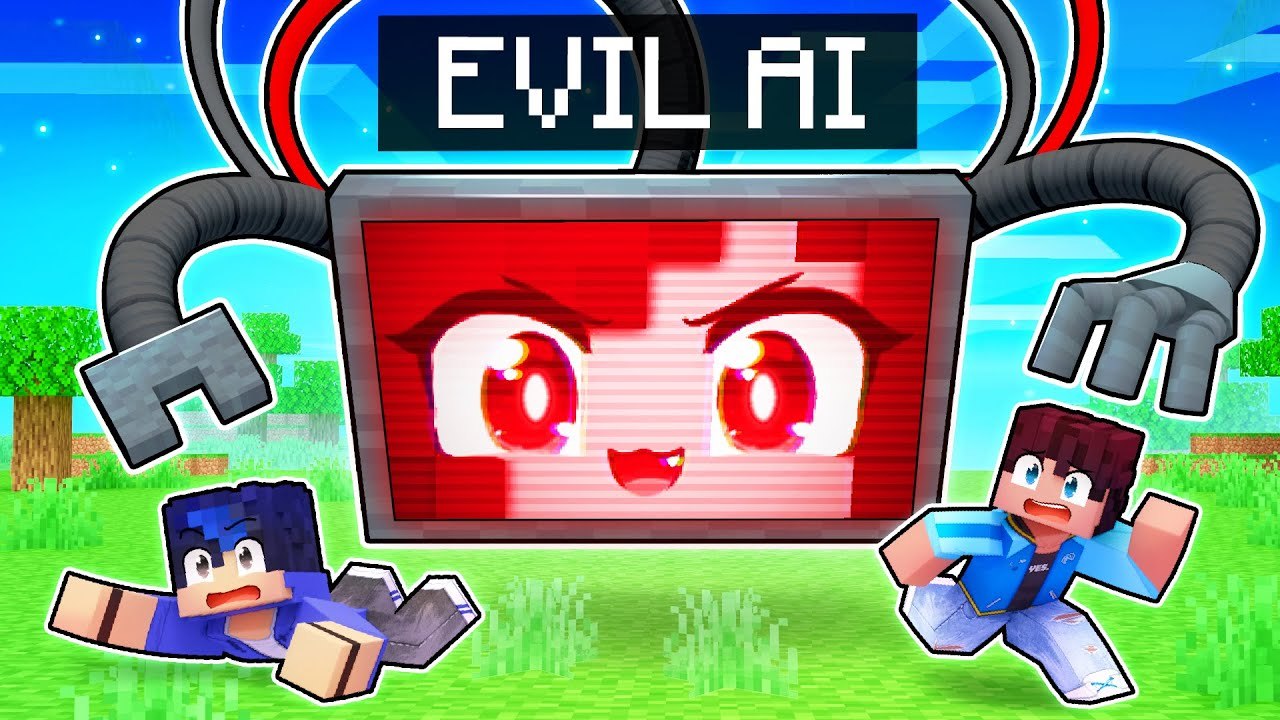 Becoming an EVIL AI in Minecraft!