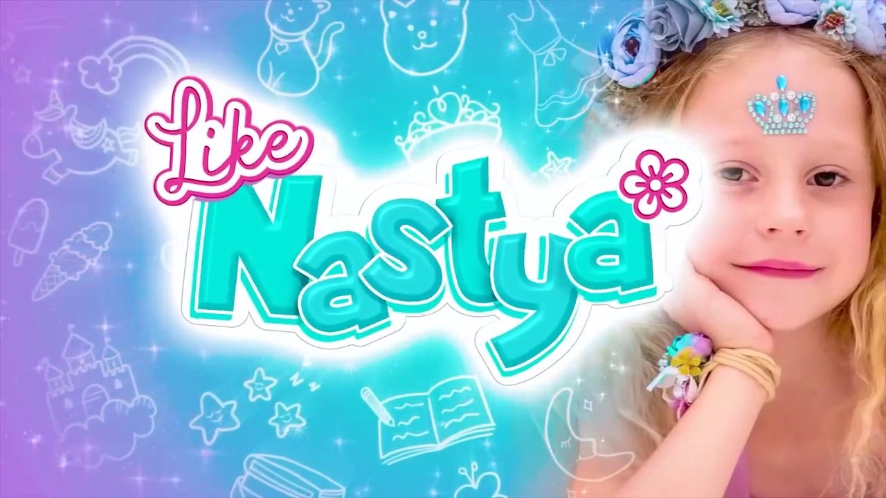 Nastya and an example of behavior at school and with friends