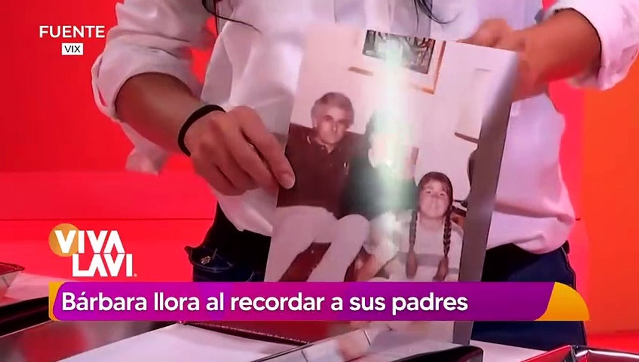 Bárbara Torres se conmueve al recordar a sus papás