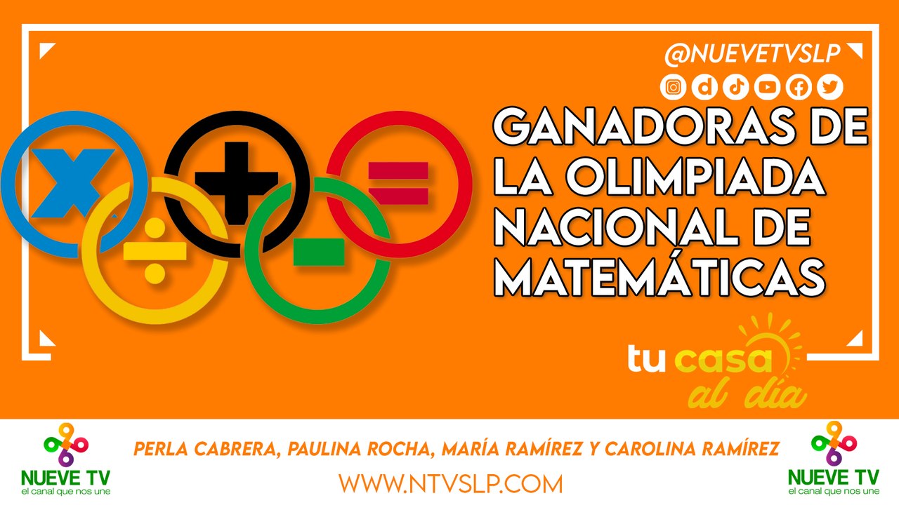 Ganadoras de la Olimpiada Nacional de Matemáticas