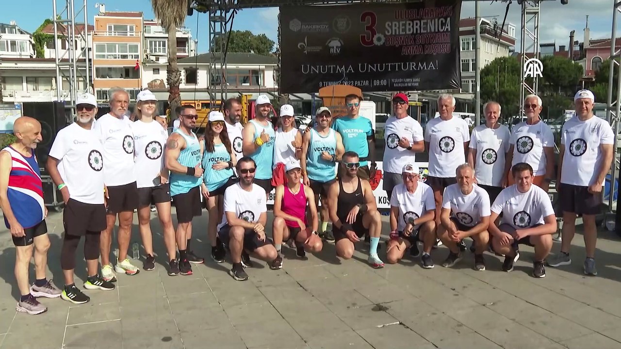 Uluslararası Srebrenitsa Boşnak Soykırımı Anma Koşusu, Yeşilköy'de gerçekleştirildi
