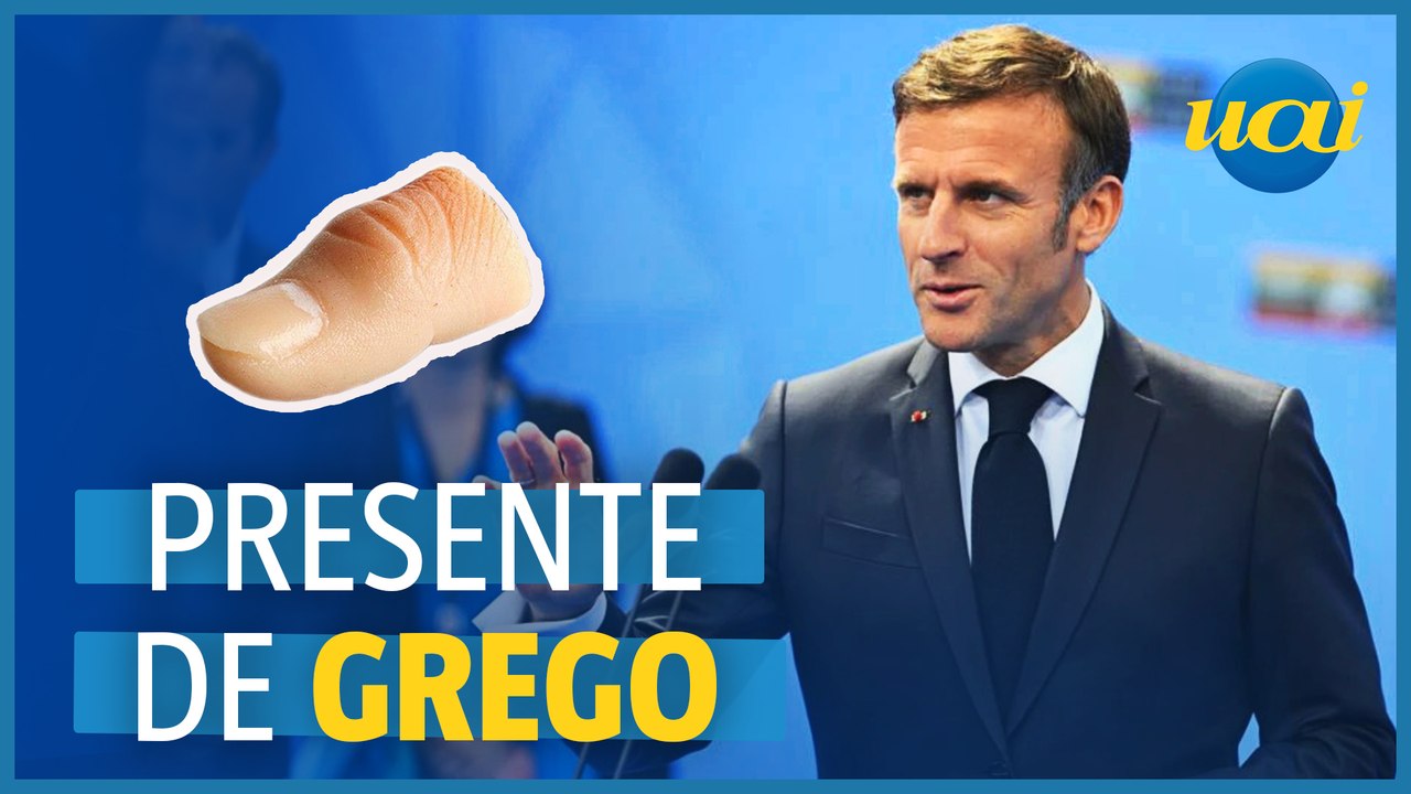 Pedaço de dedo é enviado ao presidente francês