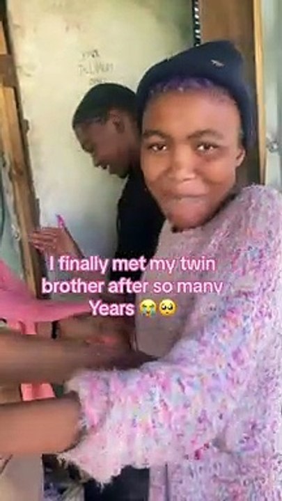 ¡Conmovedor! Gemelos separados se reencuentran y protagonizan emotivo video