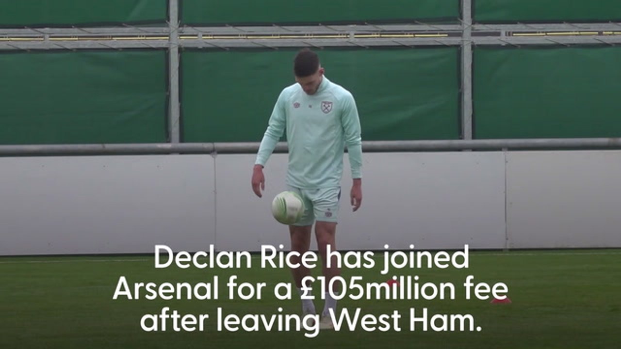 Arsenal sign Declan Rice for record £105million