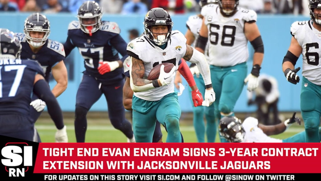 Evan Engram Inks 3-Year Extension With Jacksonville Jaguars