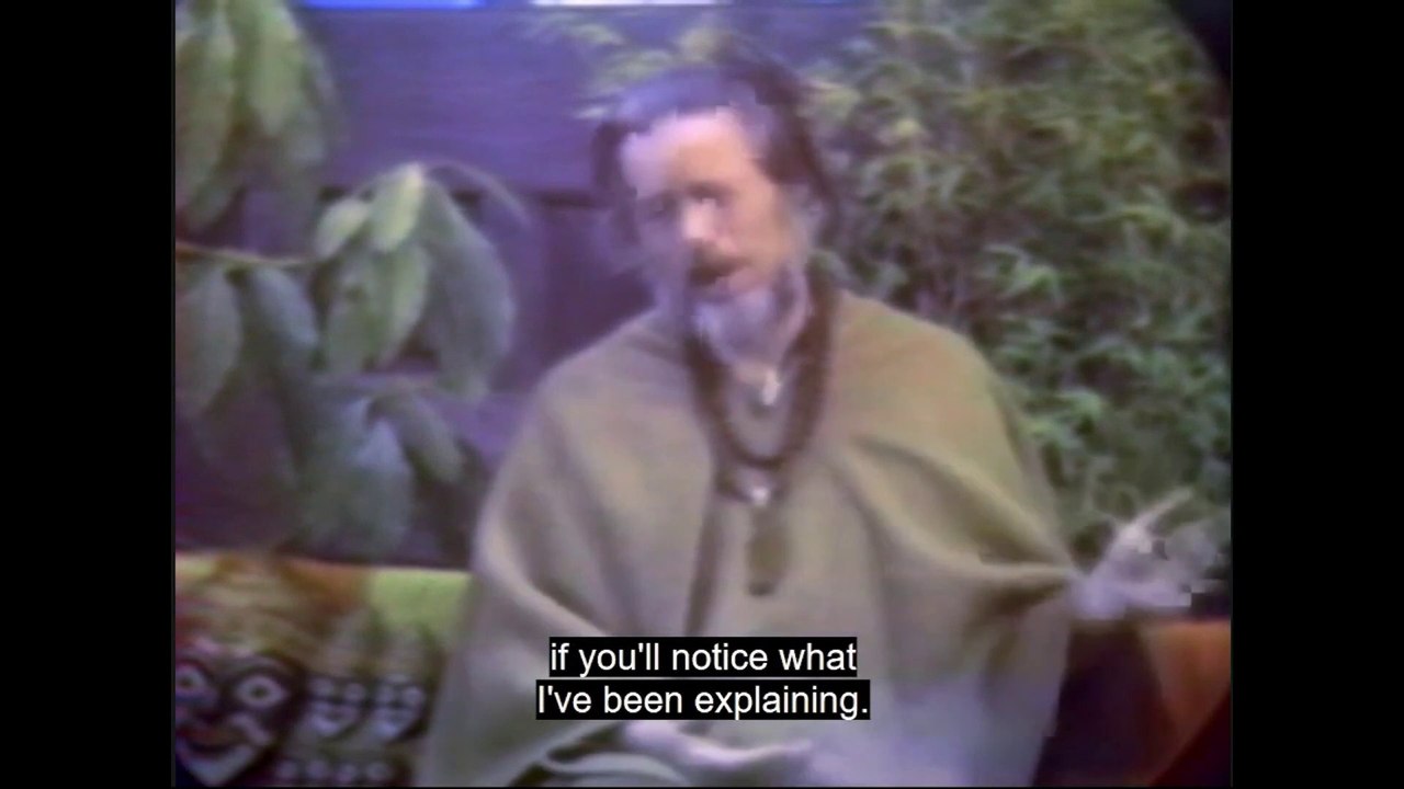 Alan Watts genius speech on the understanding of time