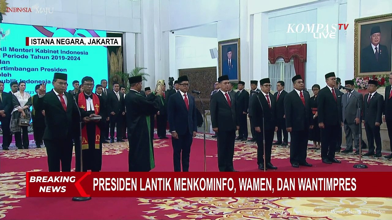 BREAKING NEWS! Budi Arie Setiadi Sah Gantikan Johnny G Plate Sebagai Menkominfo