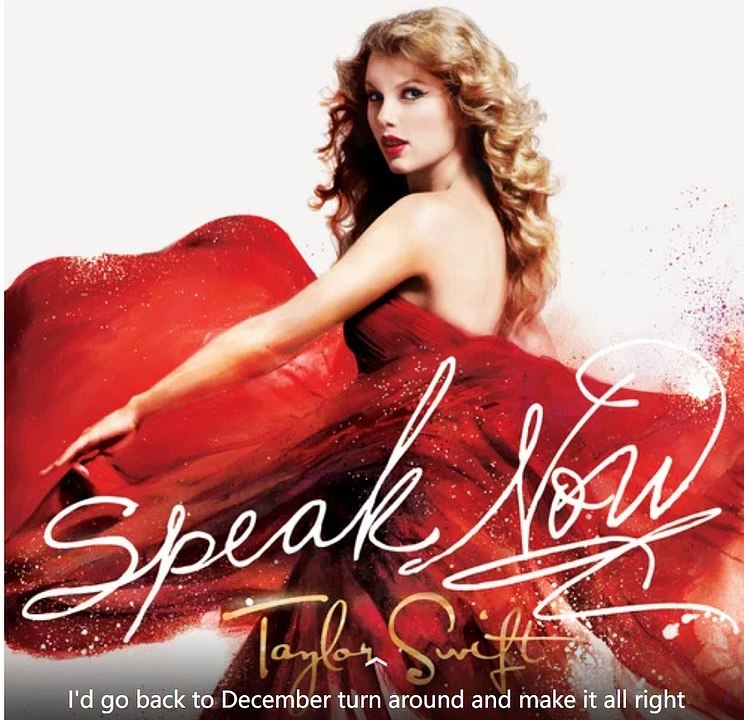 back to december cover(Taylor Swift)