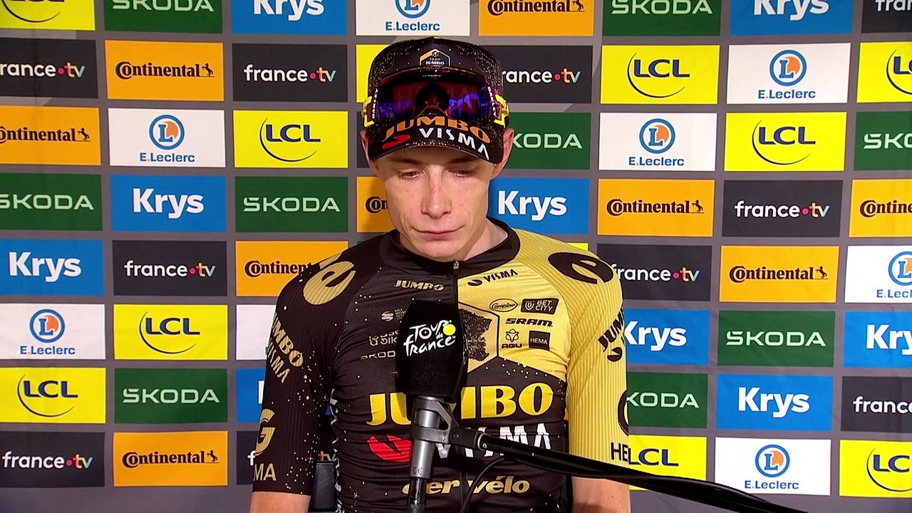 Tour de France 2023 - Jonas Vingegaard : "I'm really proud !"