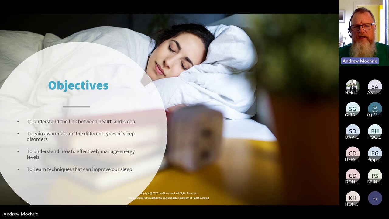 The Importance of Sleep