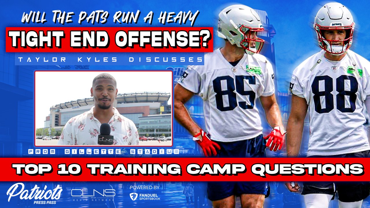 Will Patriots Offense REVOLVE Around the Tight Ends?