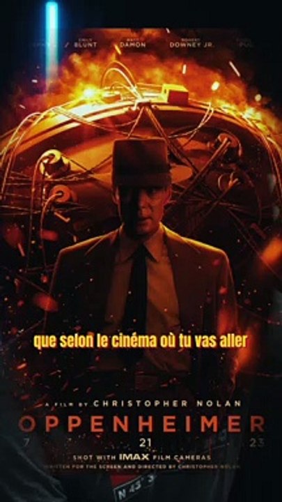 Faites bien attention à ça pour bien profiter du film Oppenheimer !