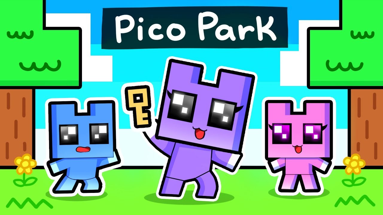 Minecraft But It's PICO PARK!