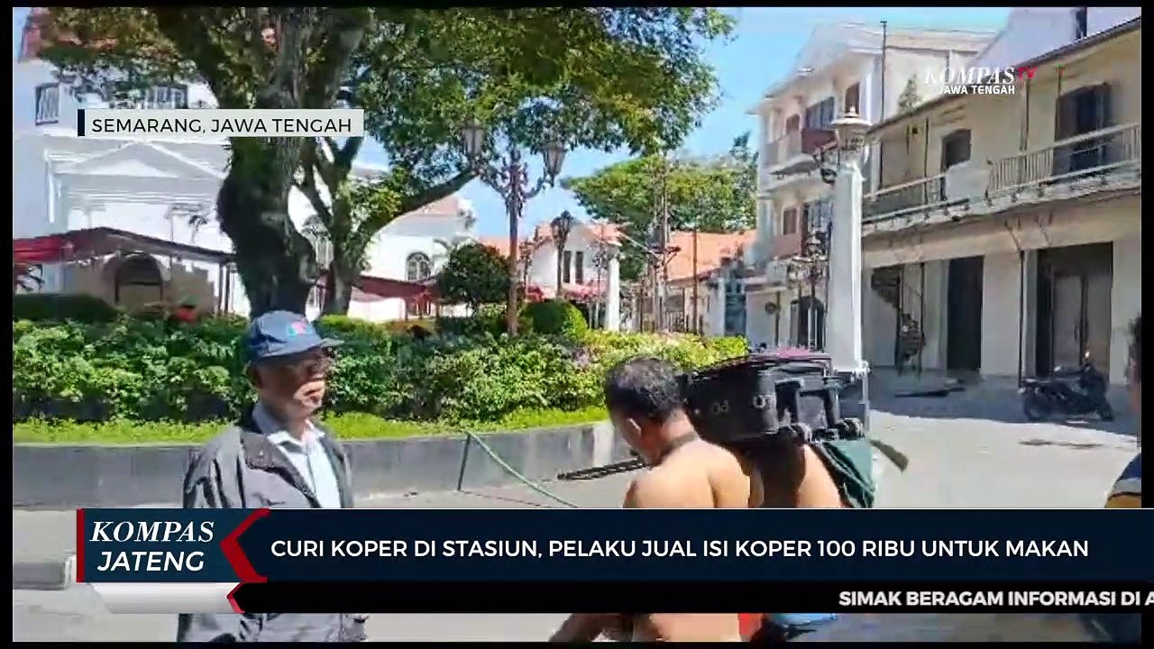 Curi Koper di Stasiun, Pelaku Jual Isi Koper Rp 100.000 untuk Makan