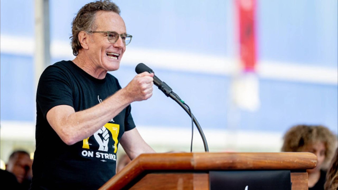 Bryan Cranston Blasts Disney CEO Bob Iger at SAG Rally