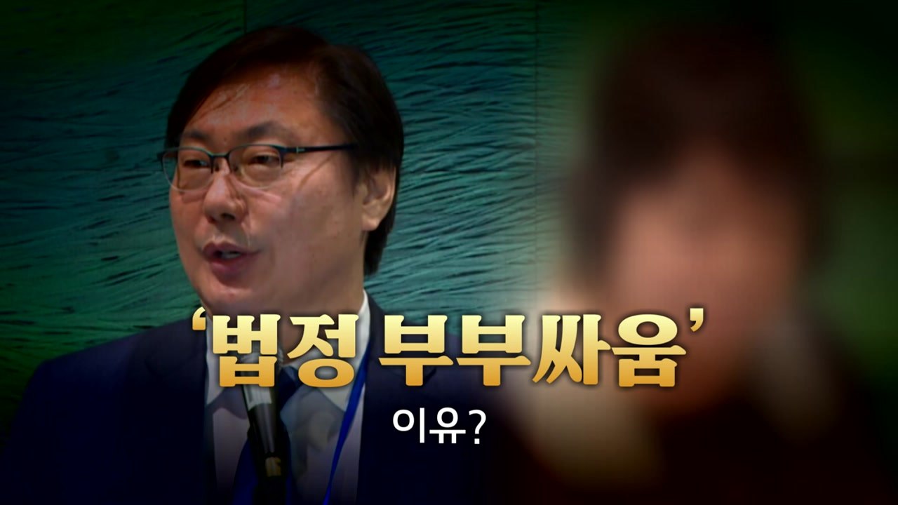 [영상] "정신차려라"... 이화영 부부 법정 부부싸움 / YTN