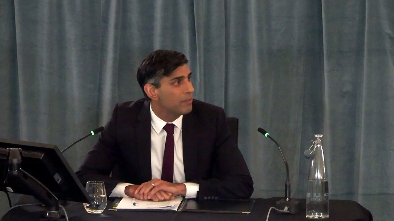 Infected Blood Inquiry: Sunak ‘moved’ by victims testimonies