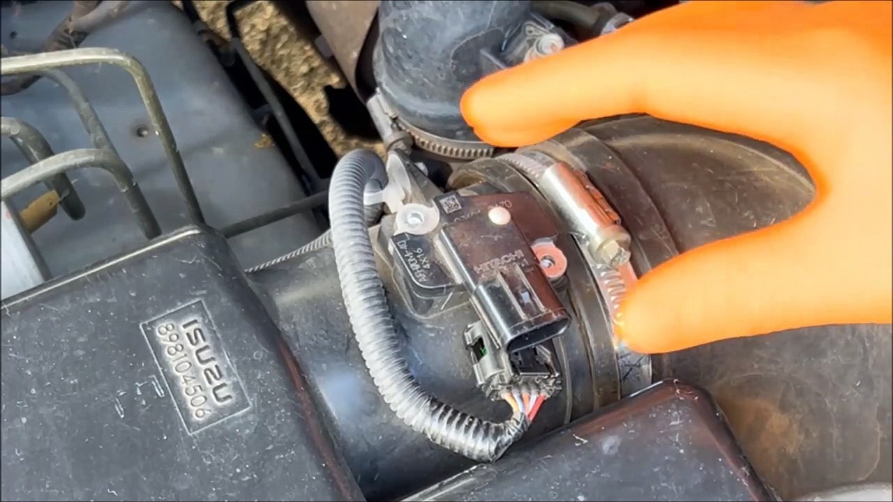 How to Replace a 2016 Isuzu MUX Mass Air Flow Sensor