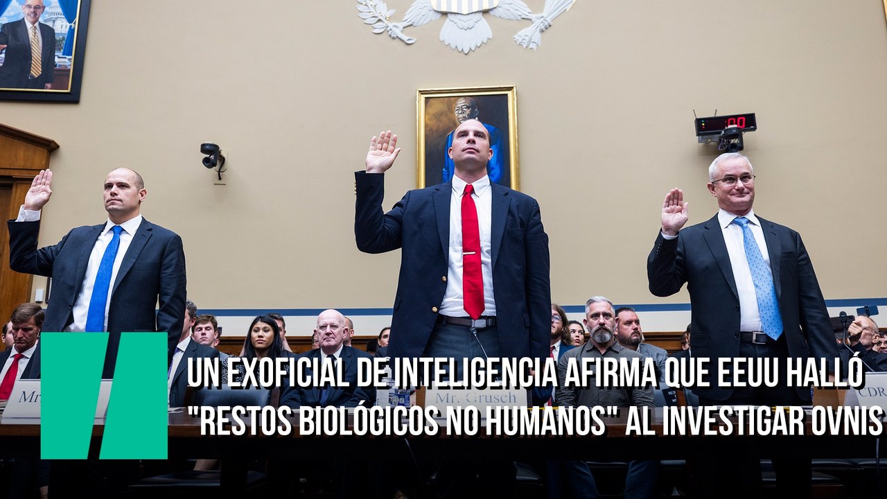 Un exoficial de inteligencia afirma que EEUU halló "restos biológicos no humanos" al investigar OVNIS