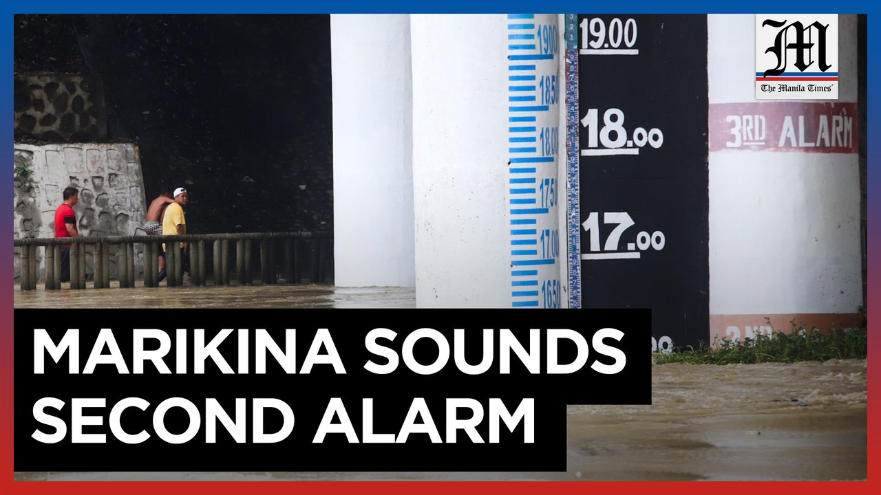 Marikina sounds second alarm as river level hits 16 meters