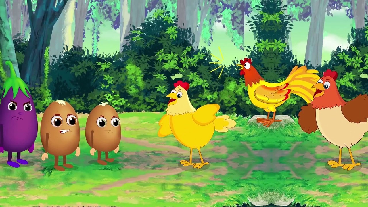 कुकड़ू कु मुर्गा | Kukdoo koo Hen and Aloo Kachaloo | Hindi Kahani | Moral Stories | Hindi Cartoon