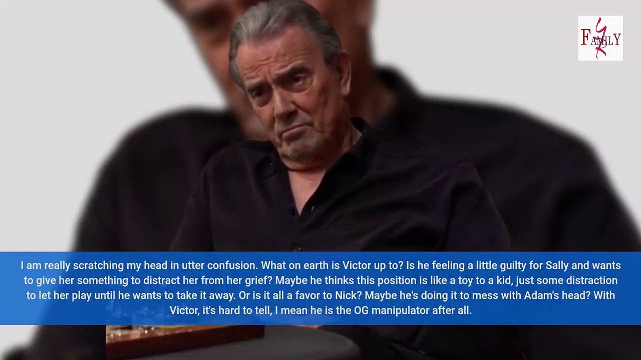Its a Game Changer - So This Is What Victor Has Planned For Sally and Nick