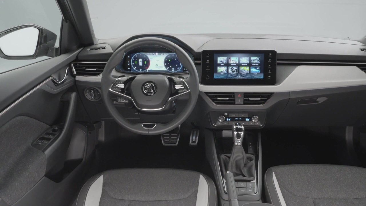 Der neue Škoda Scala und Kamiq - Interieur - Designvarianten und nachhaltige Materialien
