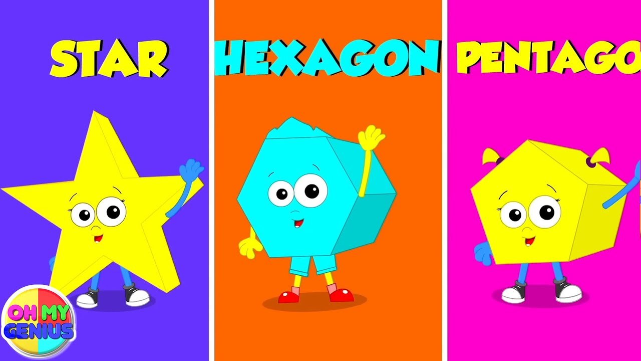 Learn Shapes, We Are Shapes, Educational Video For Children