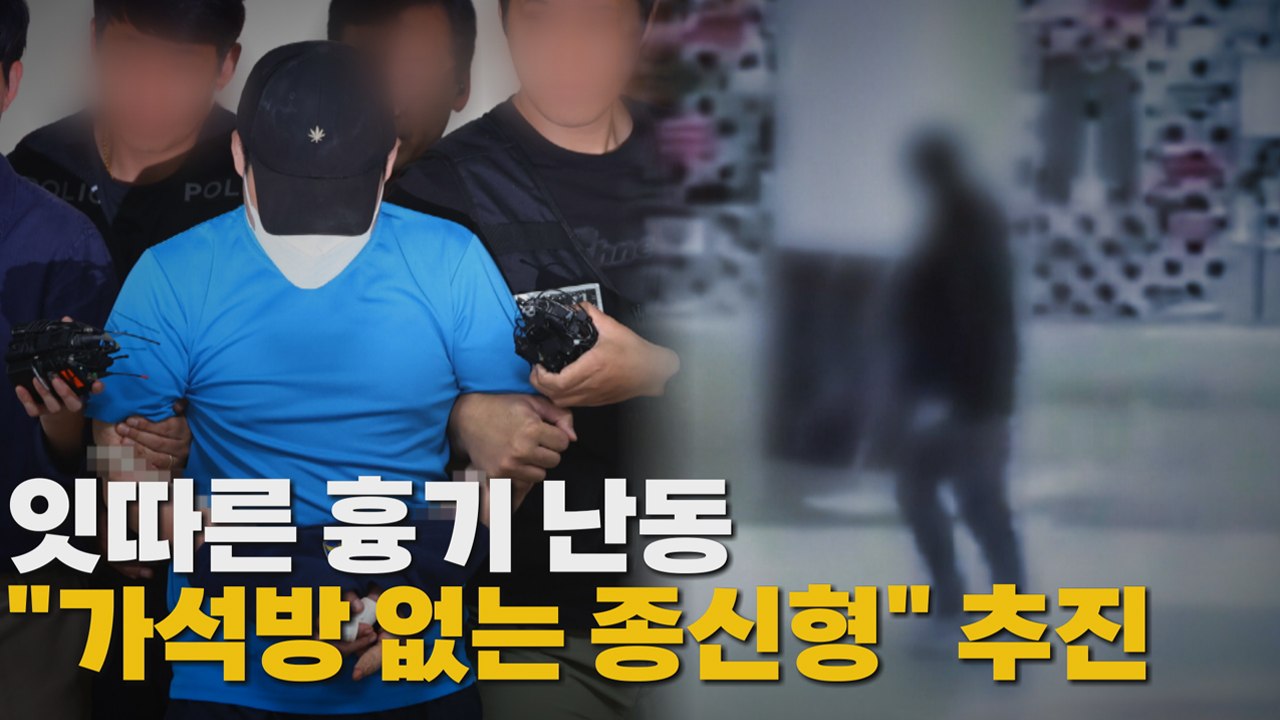 [나이트포커스] 잇따른 흉기 난동... "가석방 없는 무기징역" 추진 / YTN