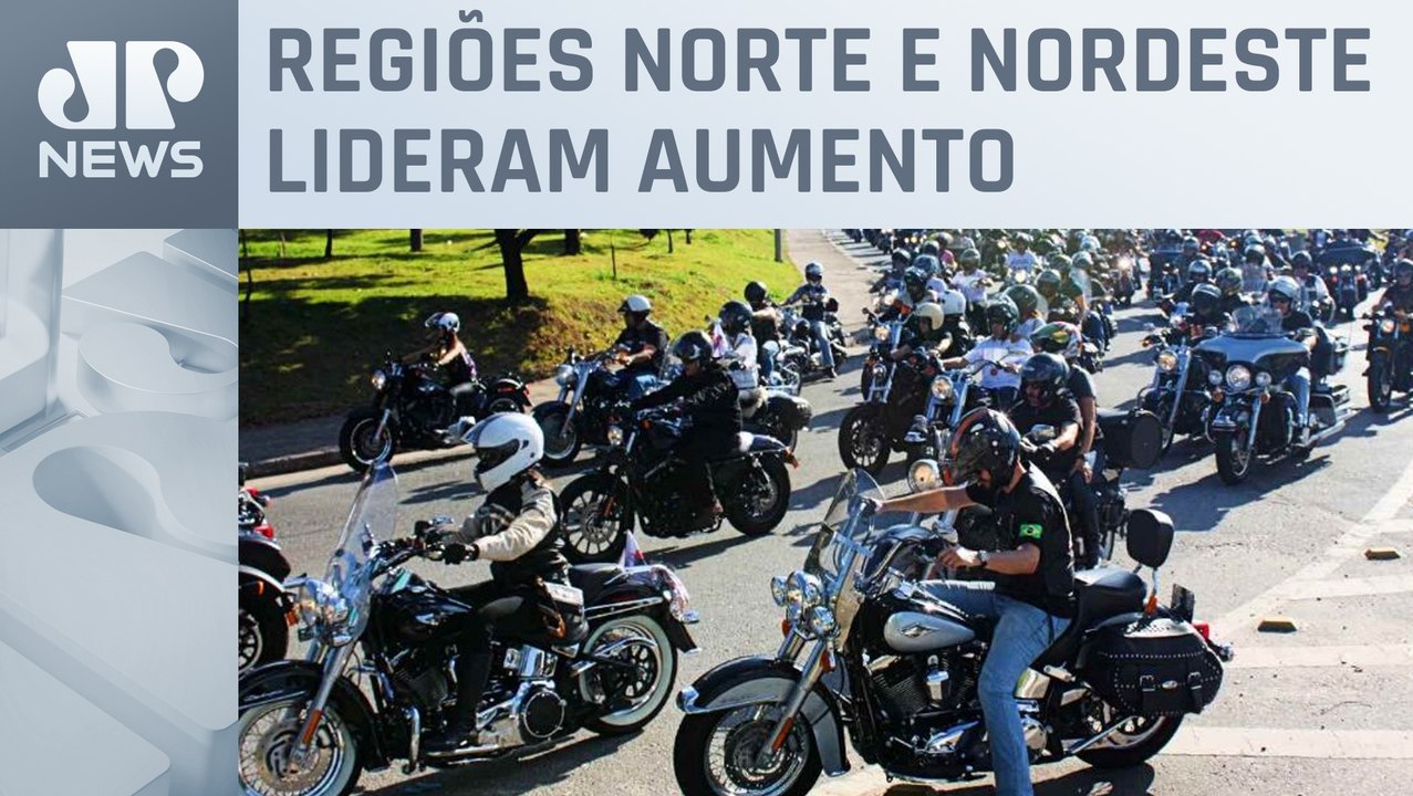 Brasil ganha 12 milhões de motociclistas em 10 anos
