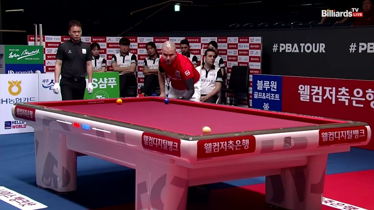 '당구는 분위기' 행운의 득점은 승리를 부른다! / YTN