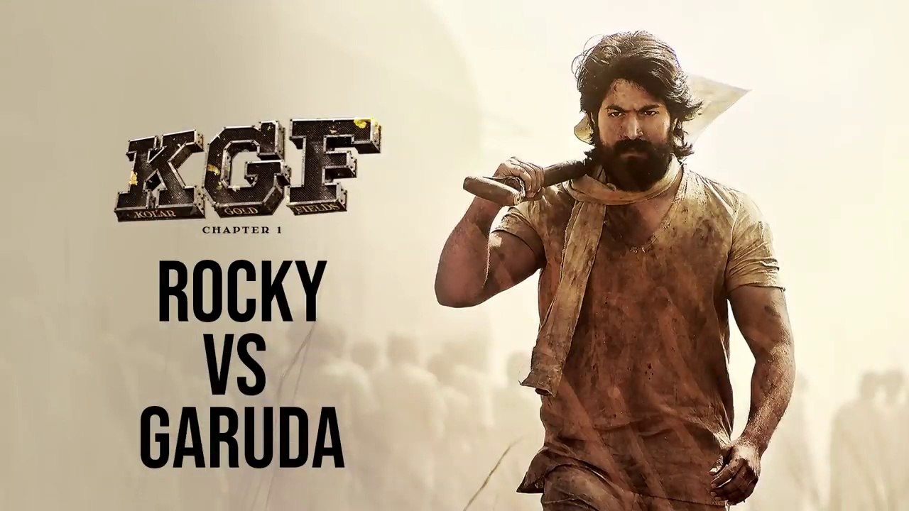 KGF Movie Trailer in Hindi dubed Rocky Vs Garuda