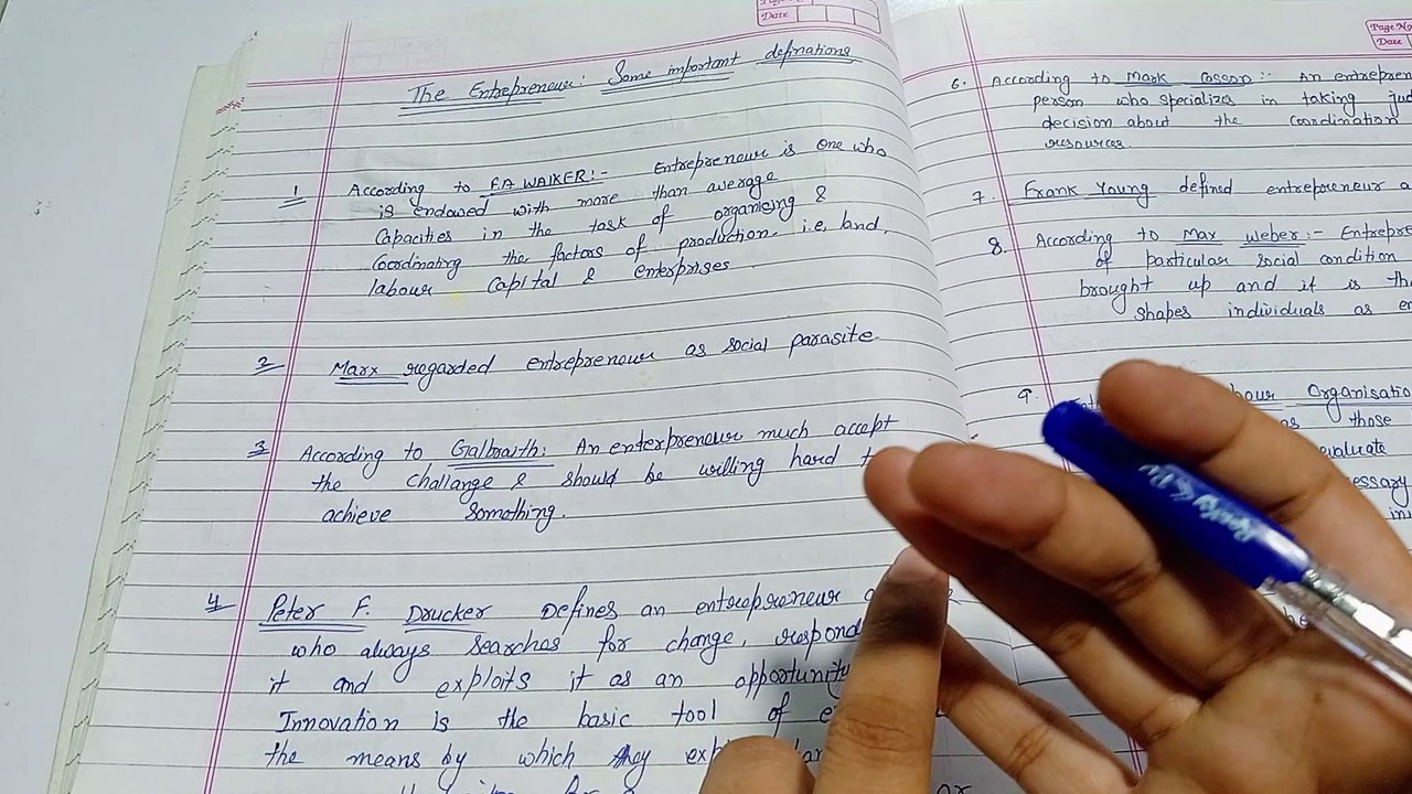 Entrepreneurs definition