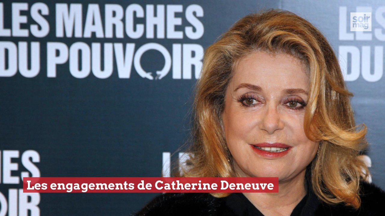 Les engagements de Catherine Deneuve