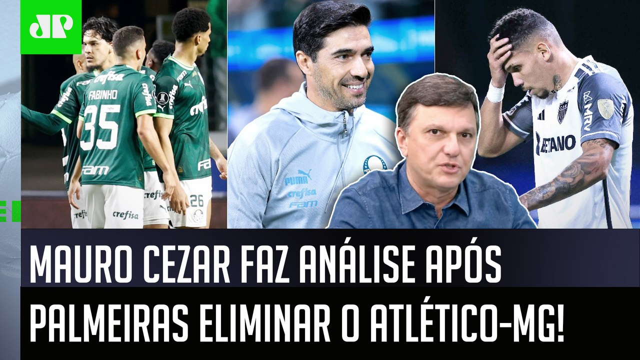 "O Atlético-MG está AFUNDANDO! E o Palmeiras agora está IGUALZINHO a..." Mauro Cezar ANALISA!