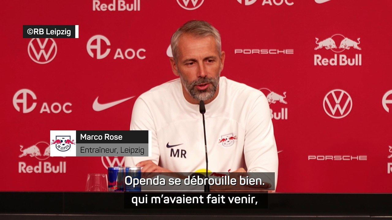 Rose satisfait de l'adaptation d'Openda