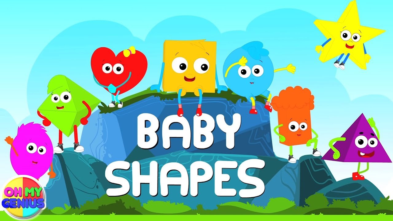 Learn Shapes - More Kindergarten Rhymes And Kids Learning Videos