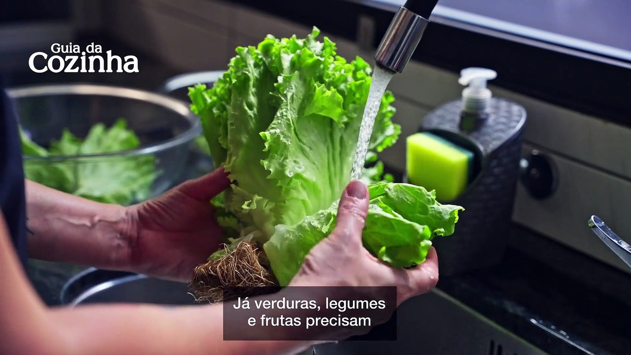 Como limpar alimentos da melhor forma