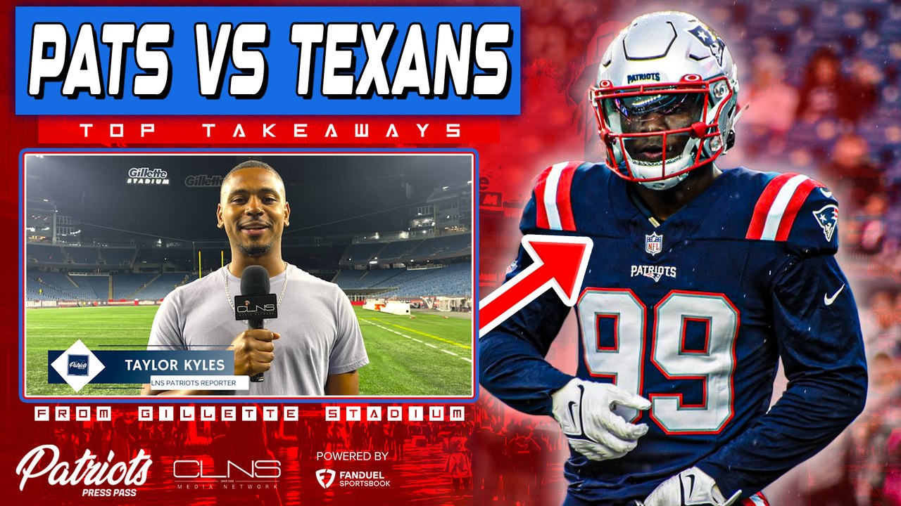 Keion White SHINES in Patriots Debut | Taylor's TOP Observations From Preseason Opener