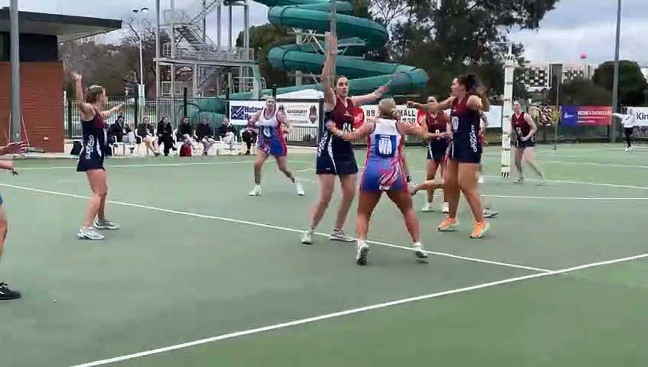 BFNL A-grade netball (round 16): Sandhurst v Gisborne - third quarter