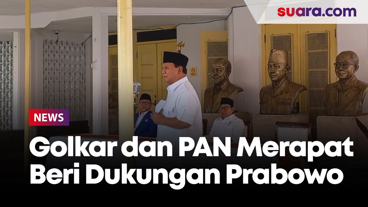 Golkar dan PAN Merapat Beri Dukungan, Bacapres Prabowo Subianto: Kita Tidak Malu Katakan Bagian Tim Pemerintahan Jokowi 