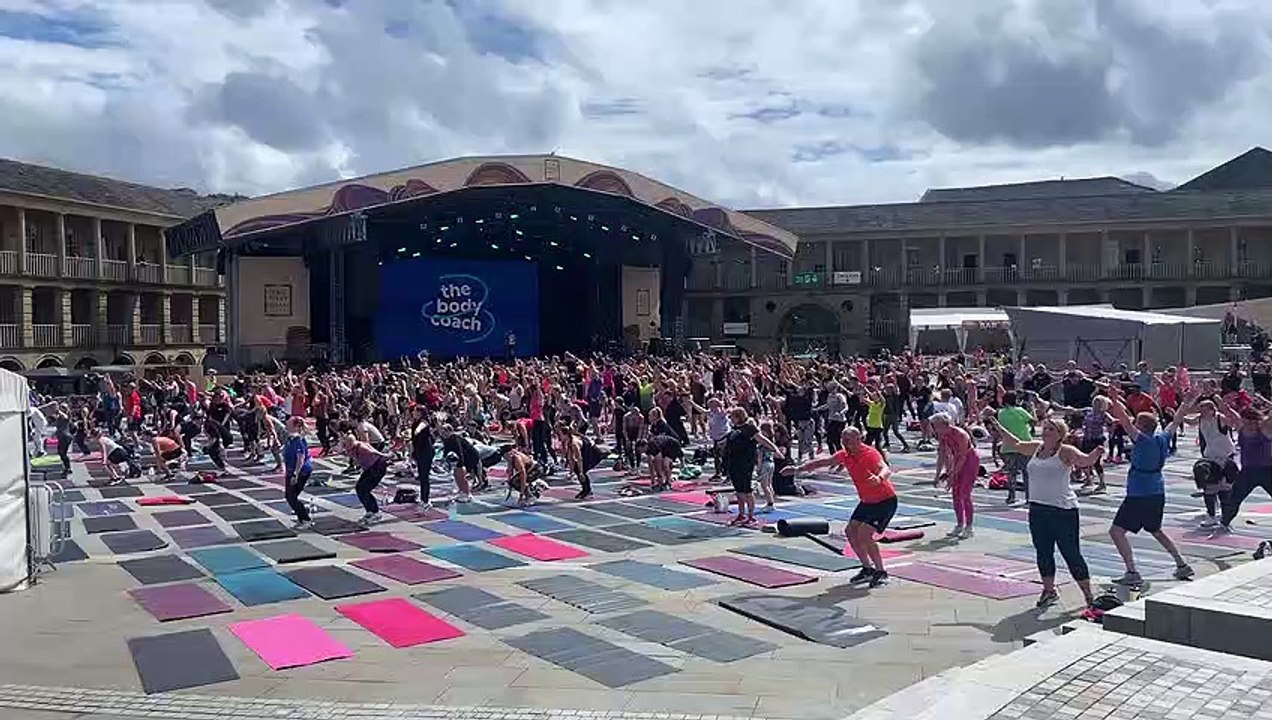 Joe Wicks at The Piece Hall