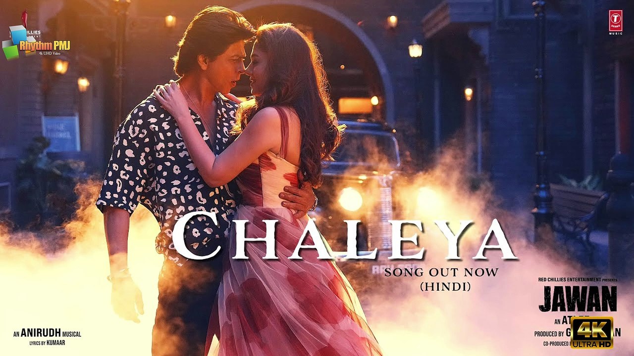 Jawan: Chaleya | Shah Rukh Khan | Nayanthara | Atlee | Anirudh | Arijit S, Shilpa R | Kumaar | 4k uhd video 2023