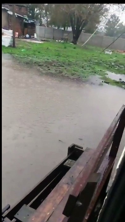 ¿No era que no se inundaba mas? Los videos de los vecinos tras la tormenta