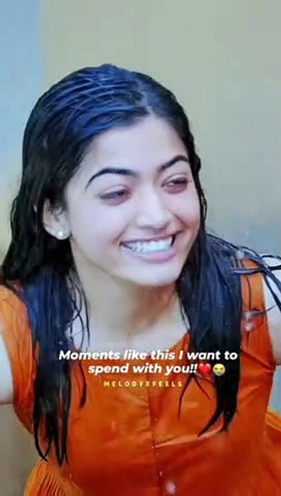 Rashmika cute liplock