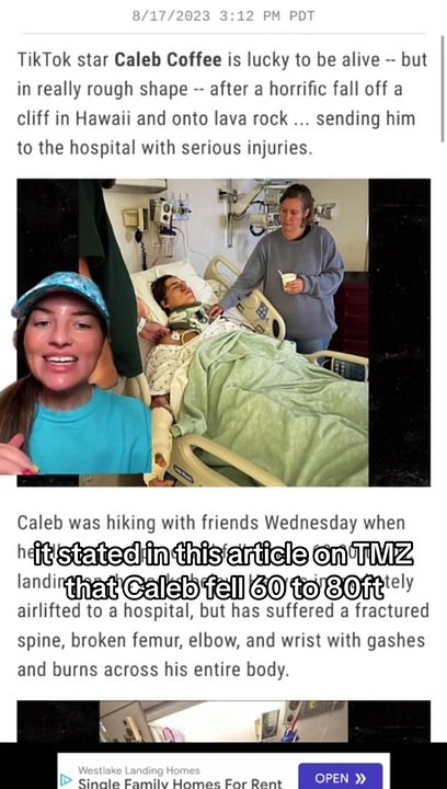 TikToker Caleb Coffee