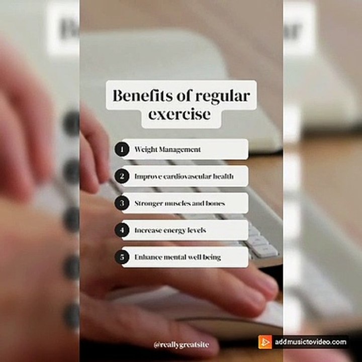 Benefits of regular exercise