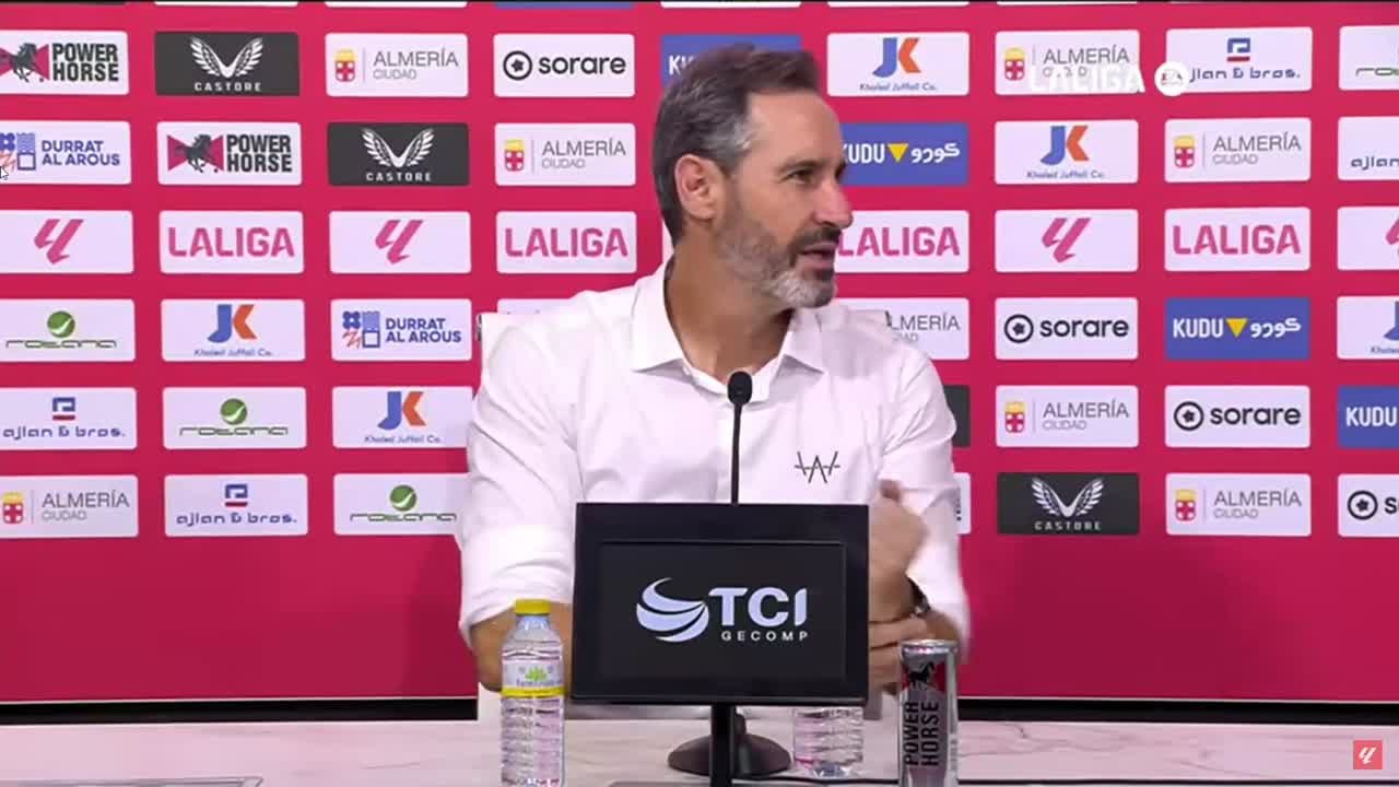 Rueda prensa Vicente Moreno Almería Real Madrid